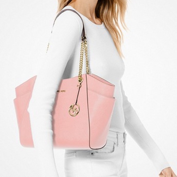 Michael Kors Jet Set Saffiano Leather Tote - Picture 6 of 6